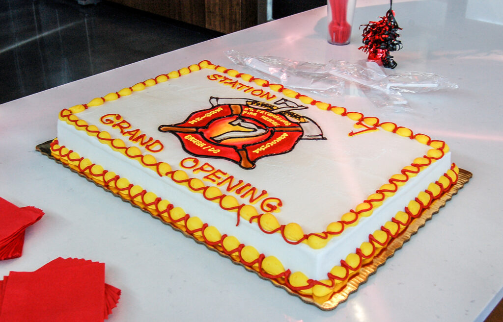 Fire Station Cake