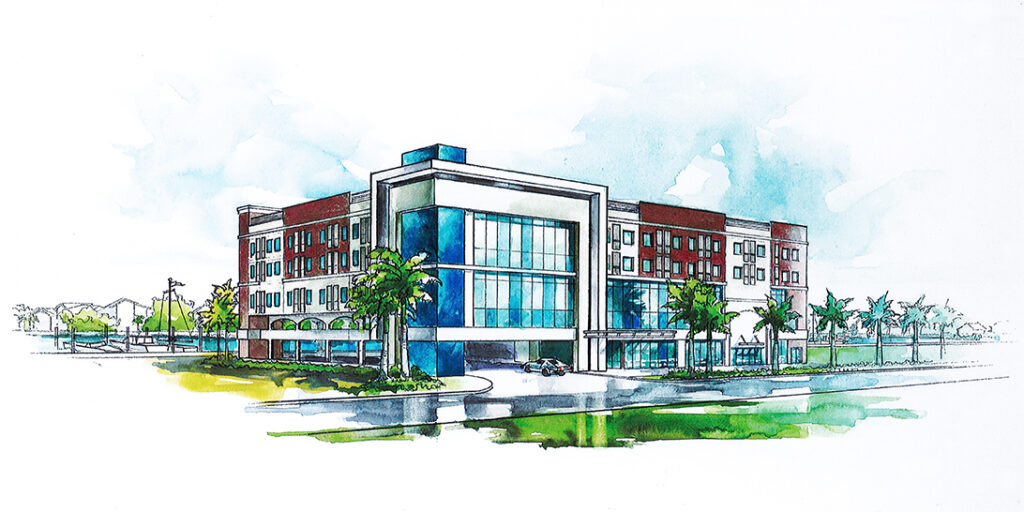 Madeira Beach Cambria Hotel Rendering 1