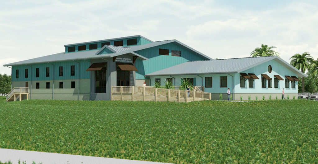 Marine Sportfish Enhancement Center Rendering