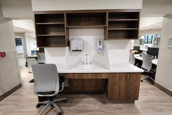 Moffitt Nurse Desk_Back Area